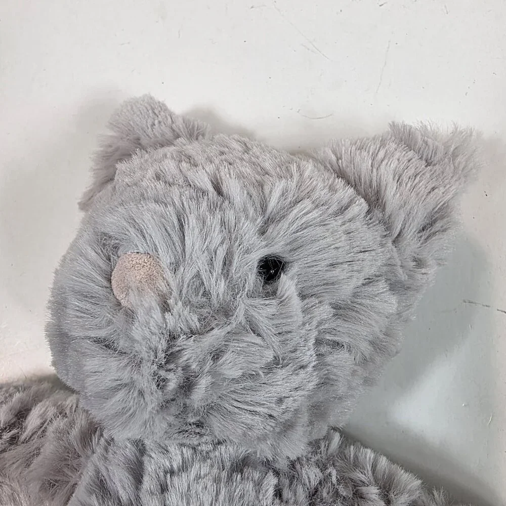 Jellycat squiggles cat kitty Gray Stuffed Animal plush - Picture 6 of 6